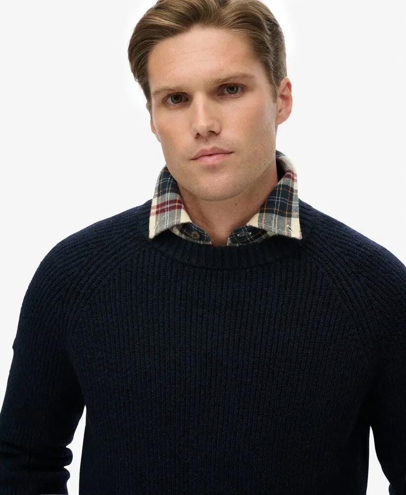 superdry Chunky Raglan Jumper – jersey grueso con mangas raglán 4/6