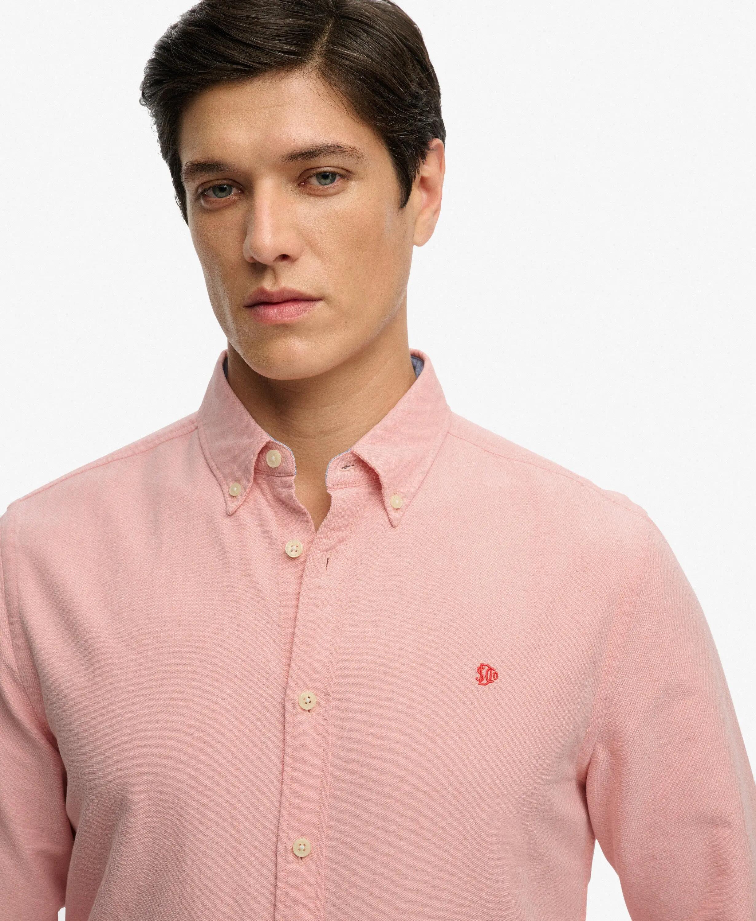 superdry Koszula Preppy Oxford z długim rękawem – 100% bawełna organiczna 4/7