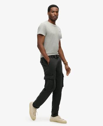 superdry Core Cargo Pants — robuste Cargohose in Schwarz