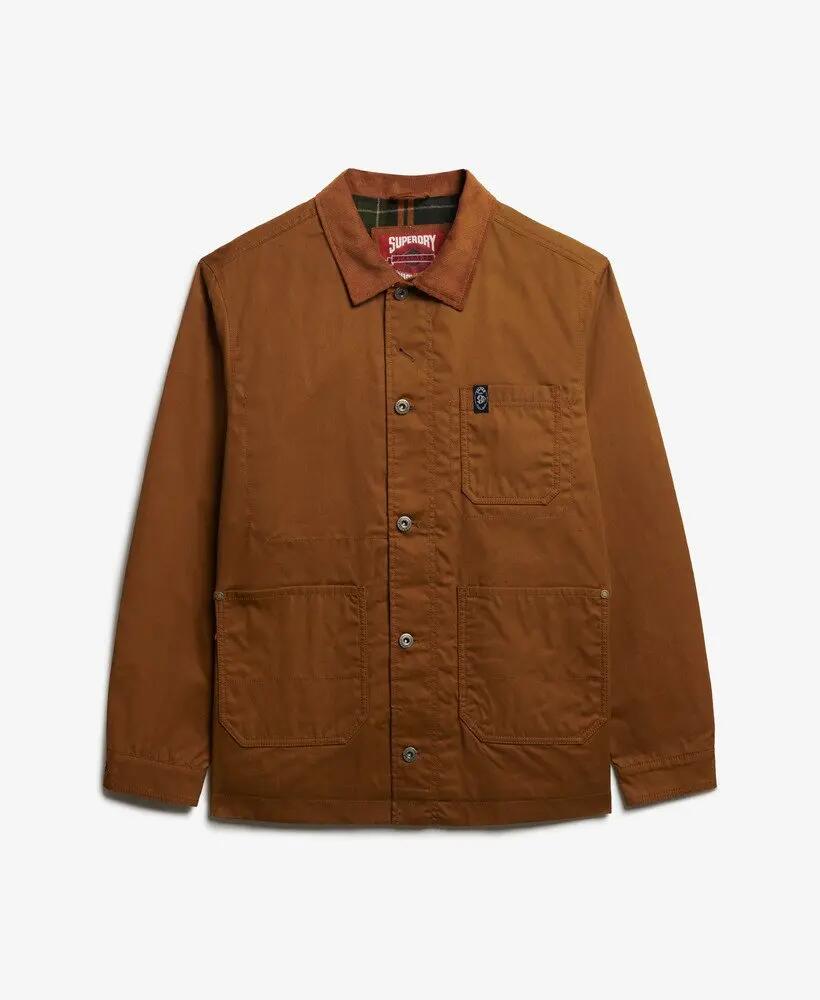 superdry Casaco Waxed Worker - Corte relaxed 7/7