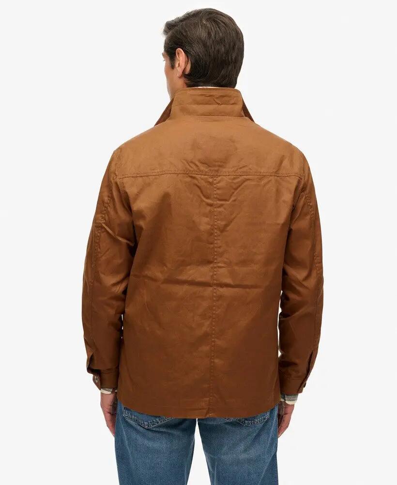 superdry Casaco Waxed Worker - Corte relaxed 5/7