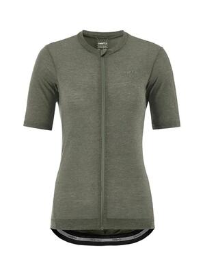 craft Everyday Wool SS Jersey W – Maglia bici in lana merino e poliestere