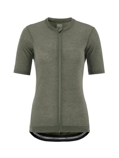 craft Everyday Wool SS Jersey W – Maglia bici in lana merino e poliestere