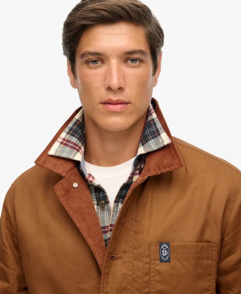 superdry Casaco Waxed Worker - Corte relaxed 4/7