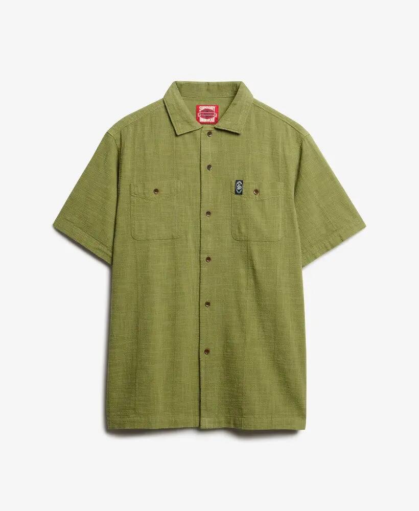 superdry Camicia corta strutturata The Merchant Store – Vestibilità relaxed 6/6