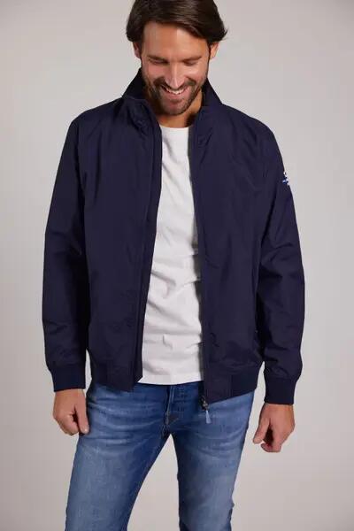 sebago Achab Segeljacke wasserabweisend blau 3/4
