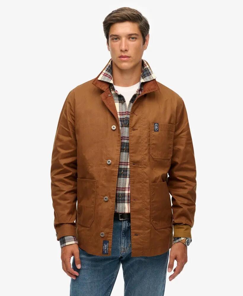 superdry Casaco Waxed Worker - Corte relaxed 2/7