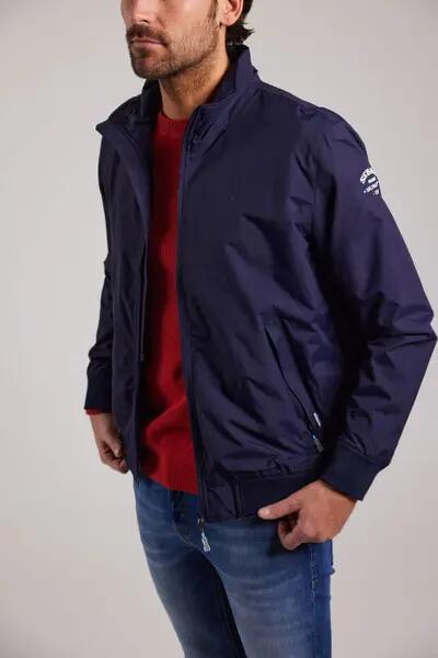 sebago Achab Segeljacke wasserabweisend blau 2/4