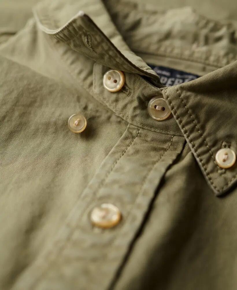 superdry The Merchant Store Lange Mouw Overhemd van katoen 6/7