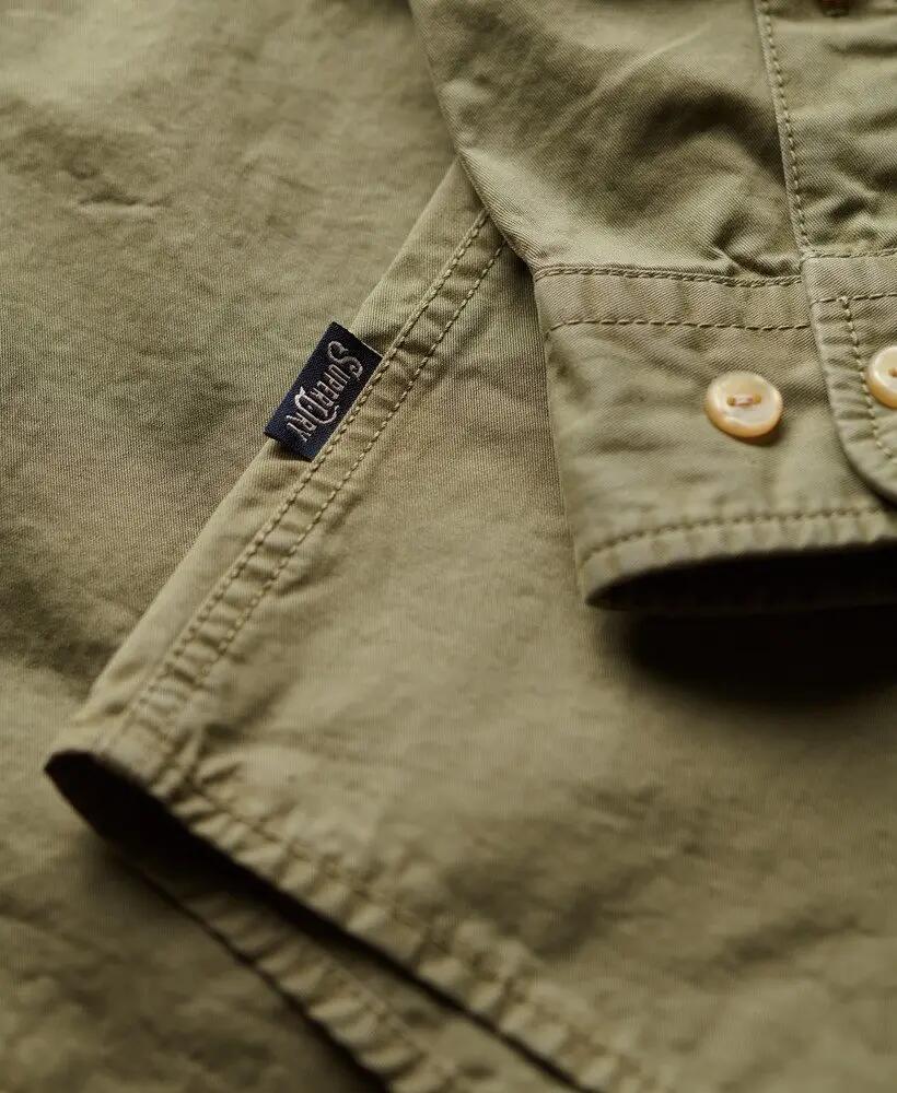 superdry The Merchant Store Lange Mouw Overhemd van katoen 5/7