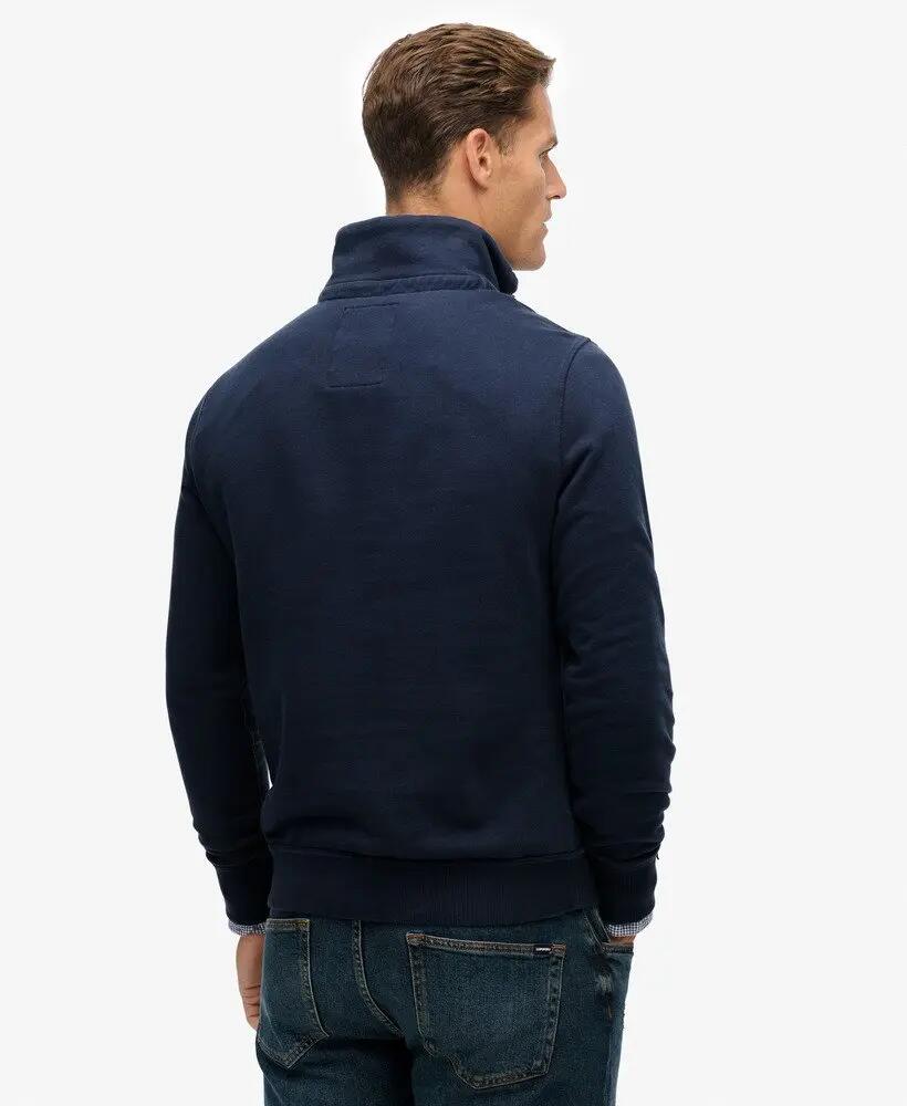 superdry Sweat Vintage Athletic Henley en coton – coupe relaxed 5/7