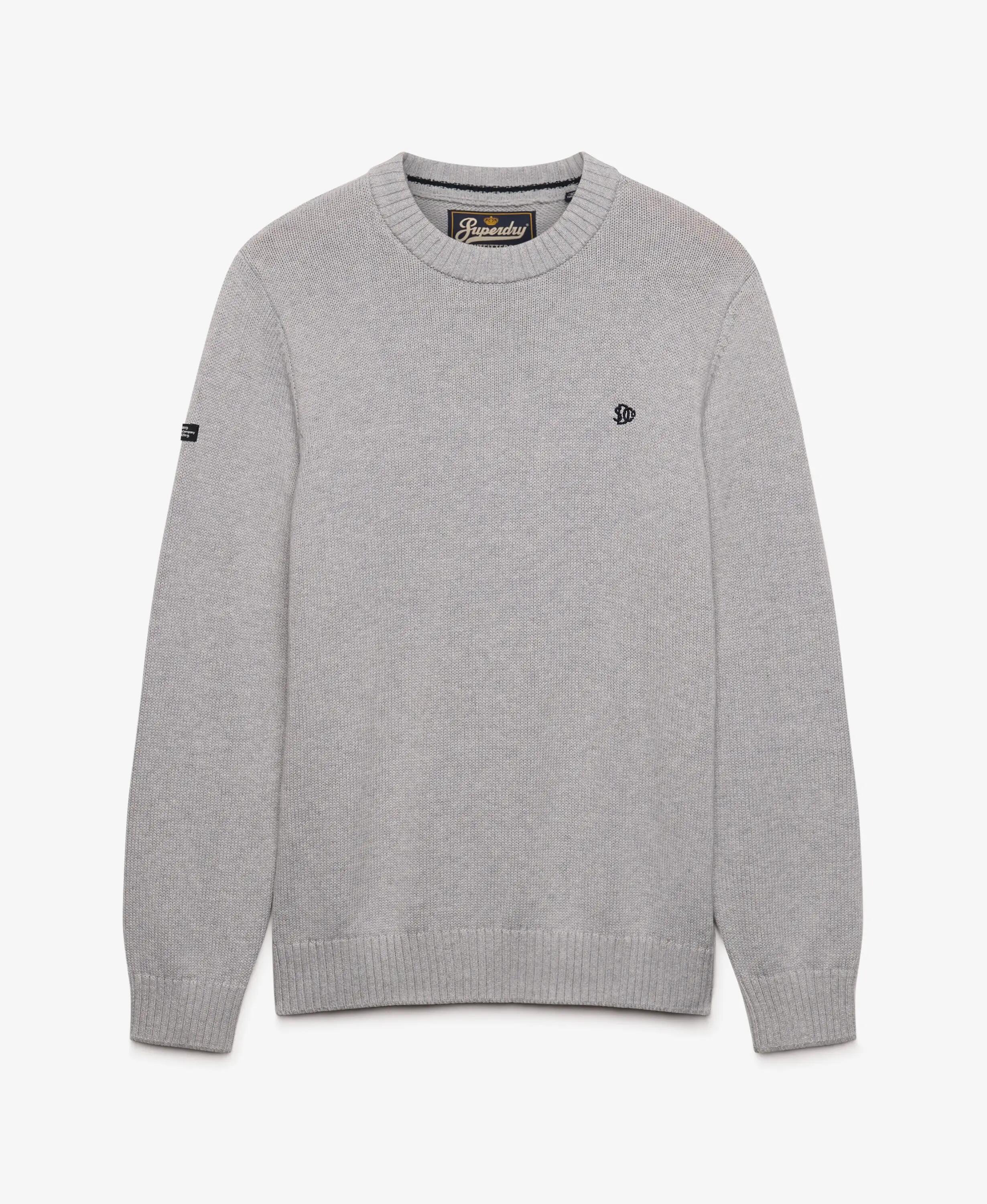 superdry Preppy Cotton Jumper – Corte relaxed, 100% Algodão Biológico 7/7