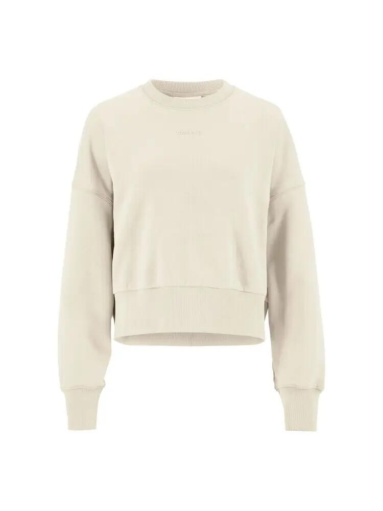 craft Sweat court Frequent cropped RN W en coton bio 1/4
