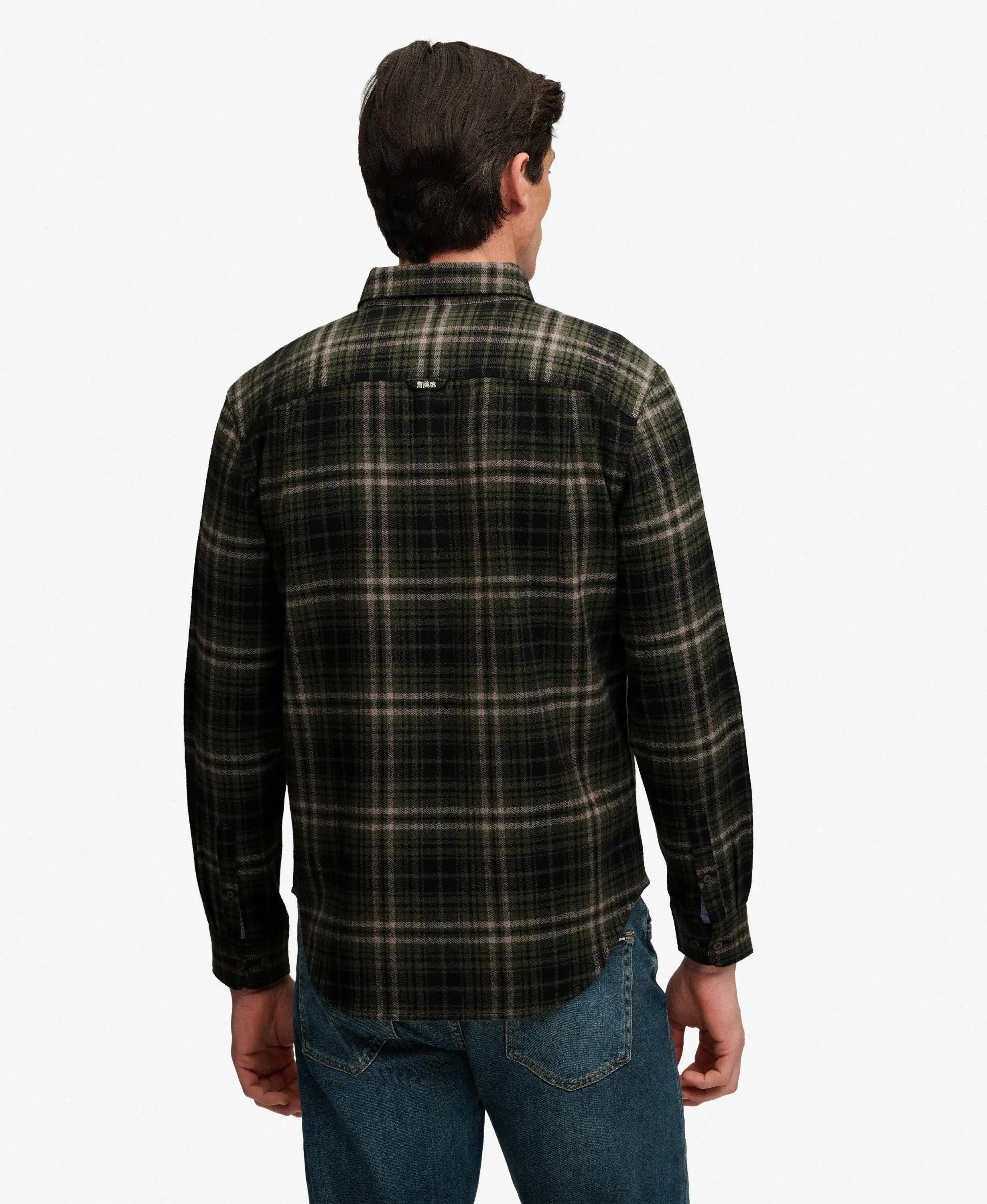 superdry Camicia Lumberjack a maniche lunghe in cotone biologico - Regular 5/7