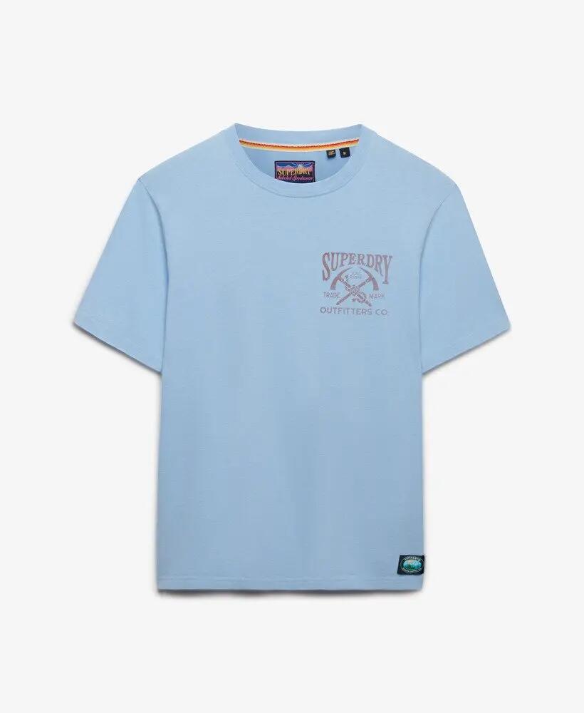 superdry T-shirt Outdoors Mountain Relaxed em algodão biológico 7/7