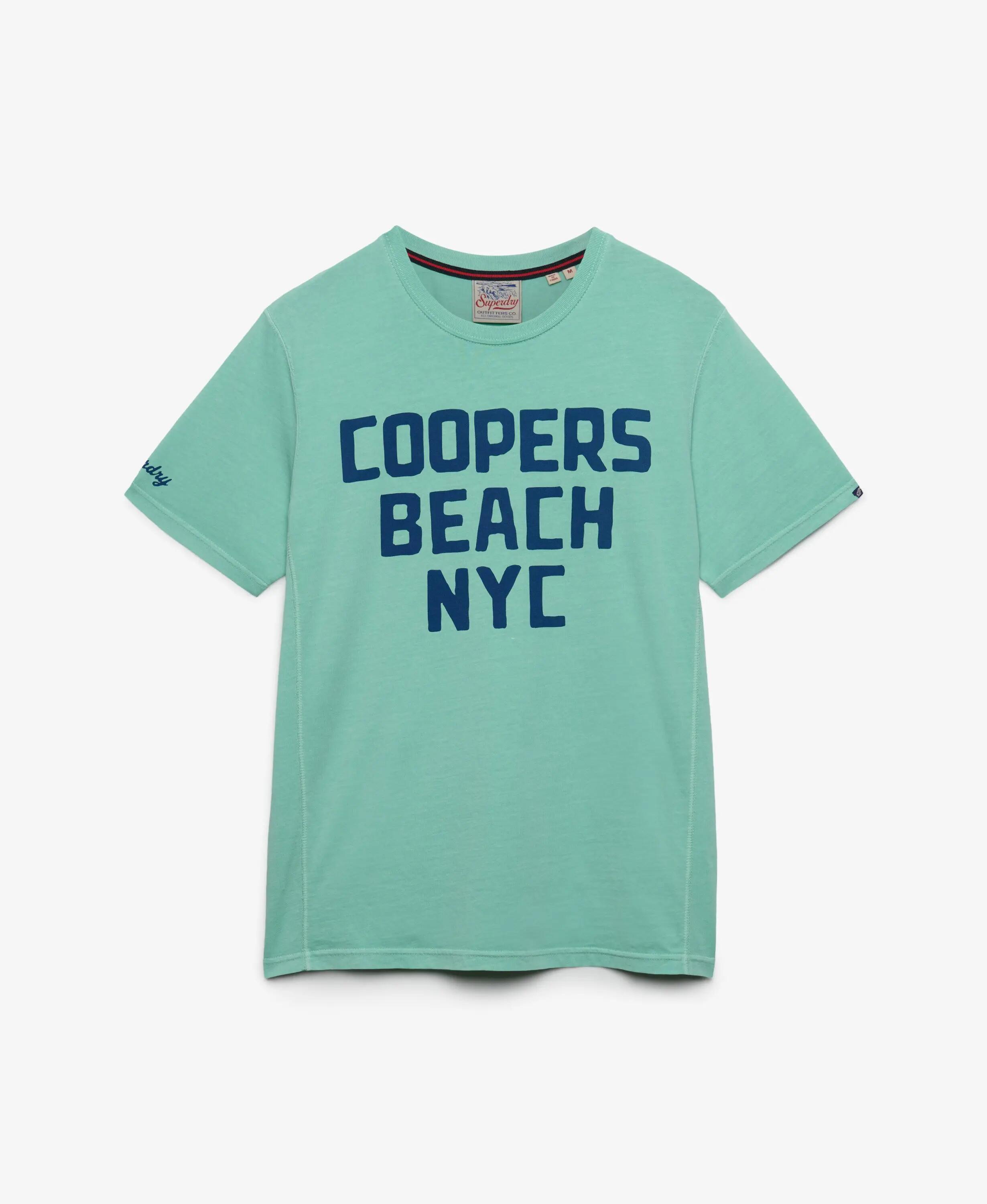 superdry Outdoor Type T-Shirt en coton bio Pale Mint 7/7