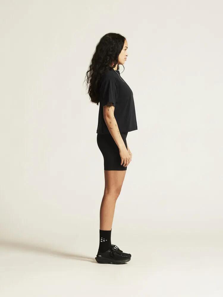 craft Collective Relaxed SS Tee W - T-shirt relaxed em algodão orgânico 7/7