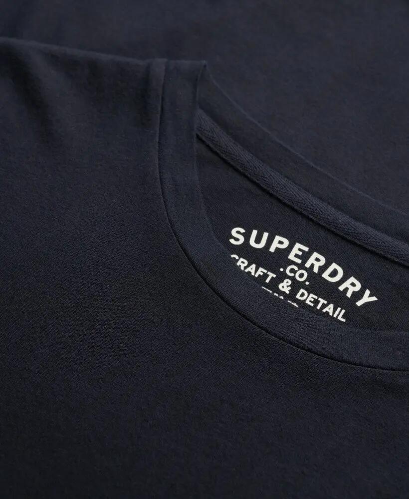 superdry Classic Essential Top algodón orgánico – corte relaxed 6/7