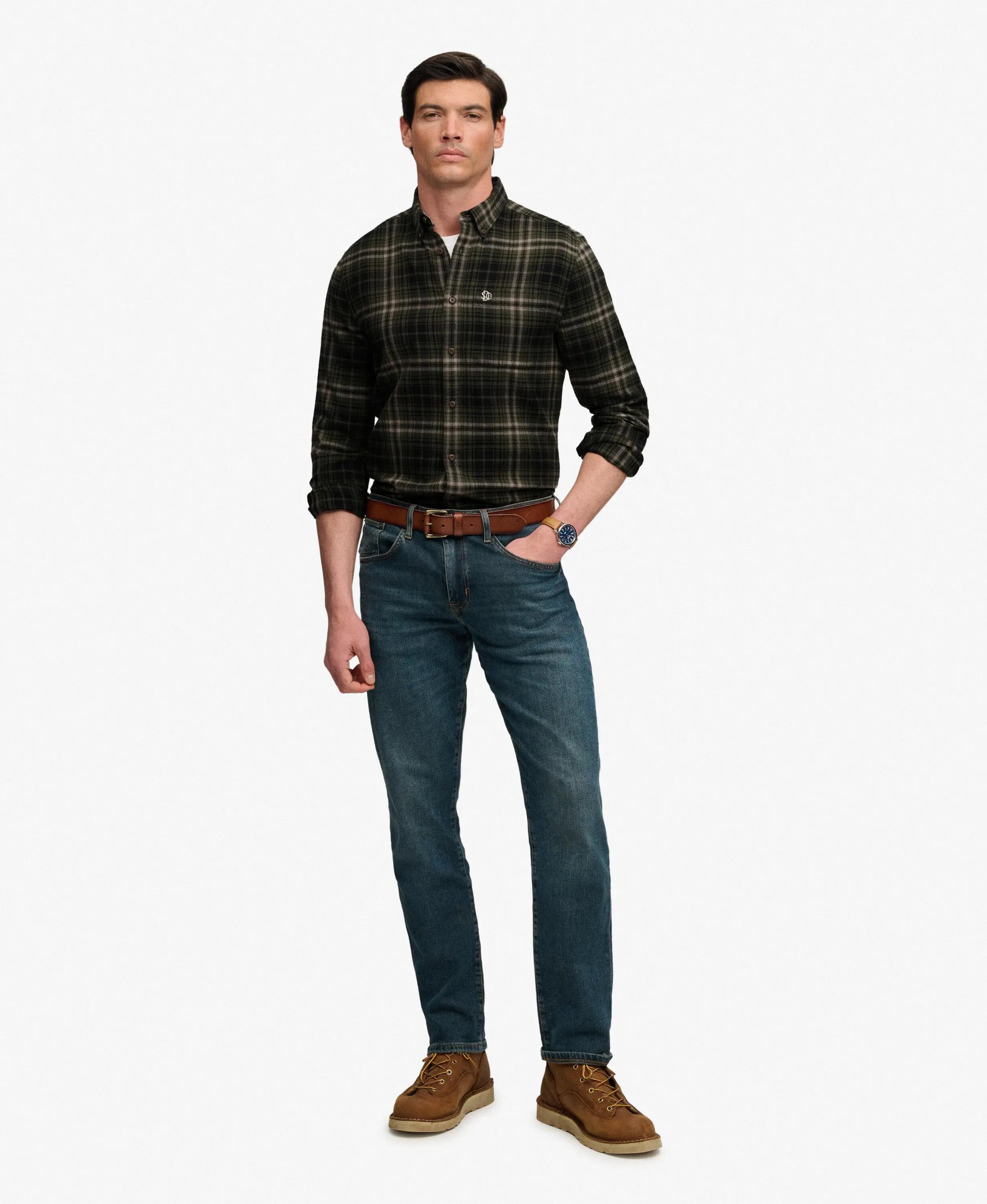 superdry Camicia Lumberjack a maniche lunghe in cotone biologico - Regular 4/7