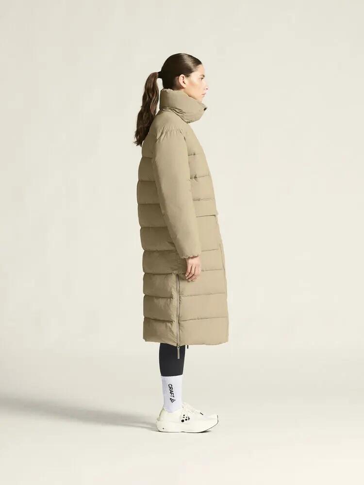 craft Urban Long Padded Coat W – Parka comprida acolchoada, quente 7/7