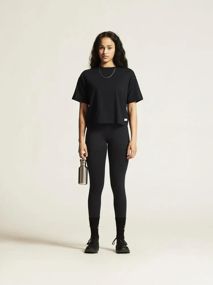 craft Collective Relaxed SS Tee W - T-shirt relaxed em algodão orgânico 5/7