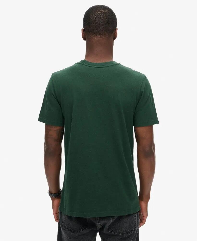 superdry T-shirt Retro Stripe Logo in cotone biologico 4/6