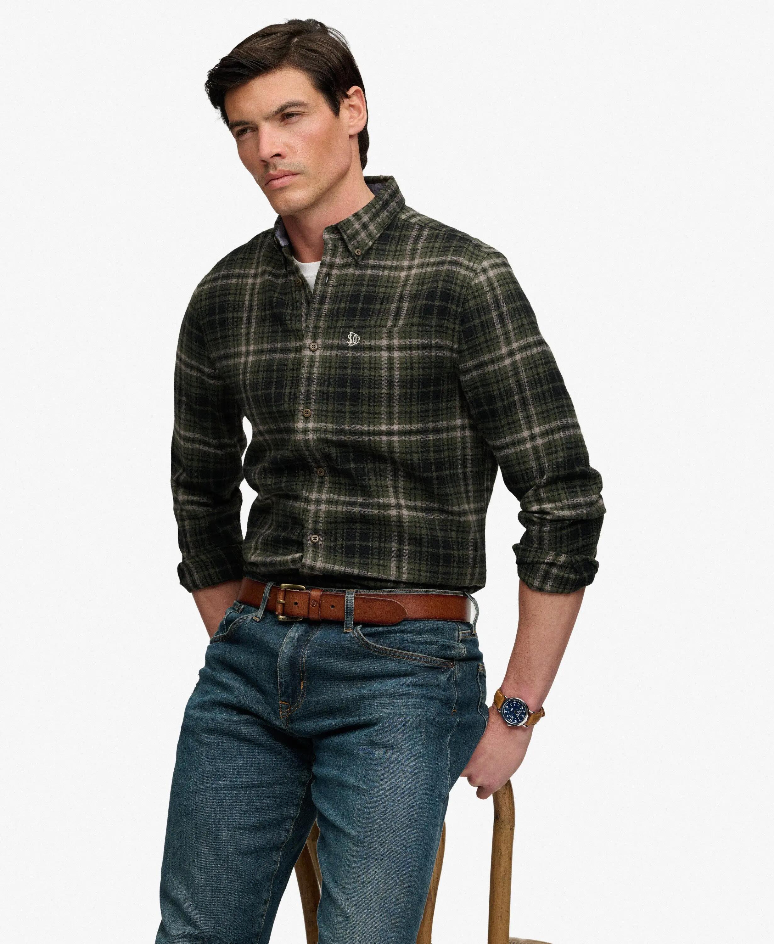 superdry Camicia Lumberjack a maniche lunghe in cotone biologico - Regular 3/7