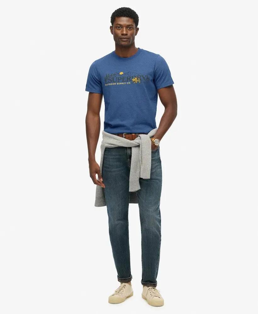 superdry T-shirt Outdoor Scene Relaxed in cotone riciclato 3/6
