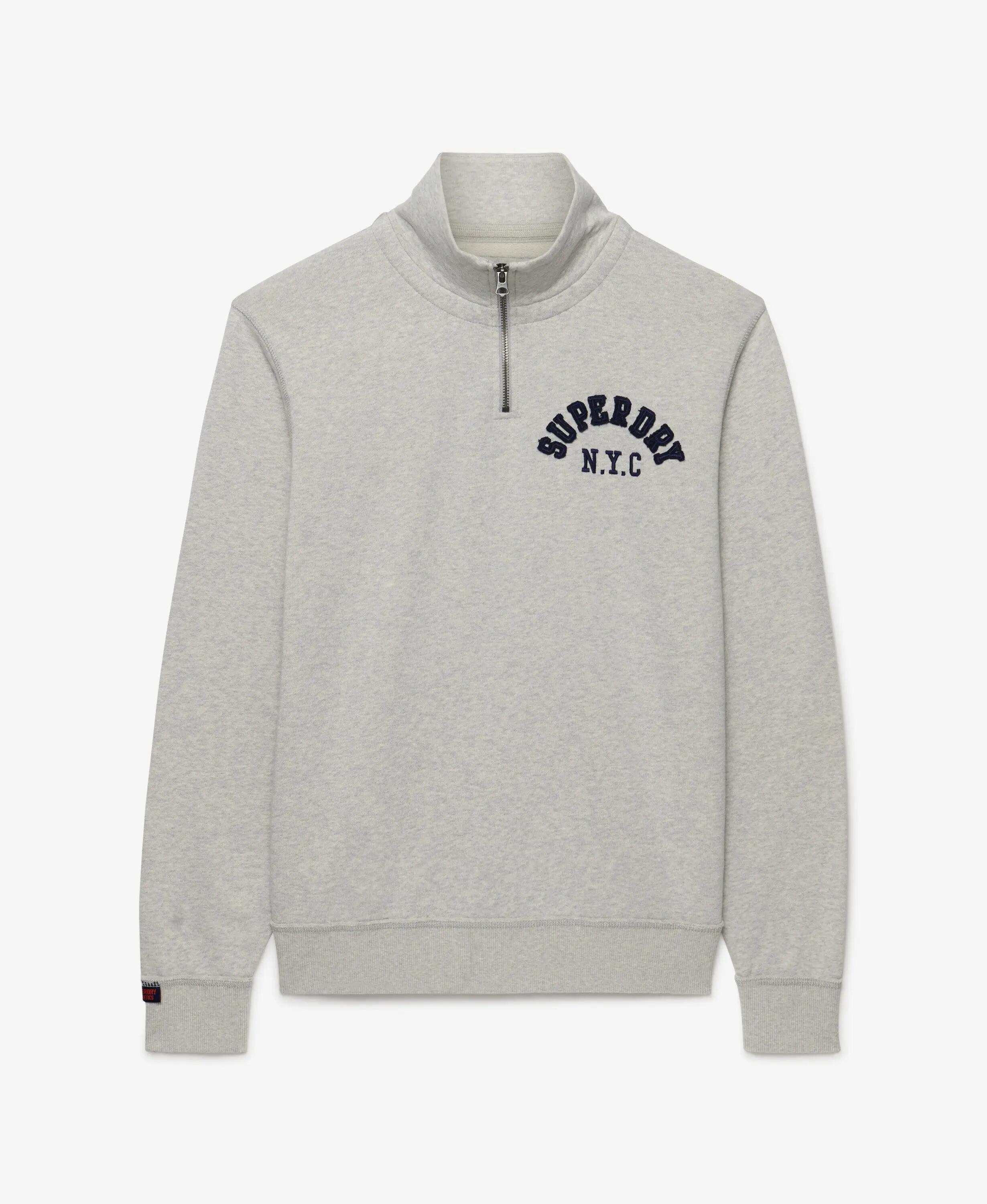 superdry Vintage Athletic Half Zip em algodão – Corte loose 7/7
