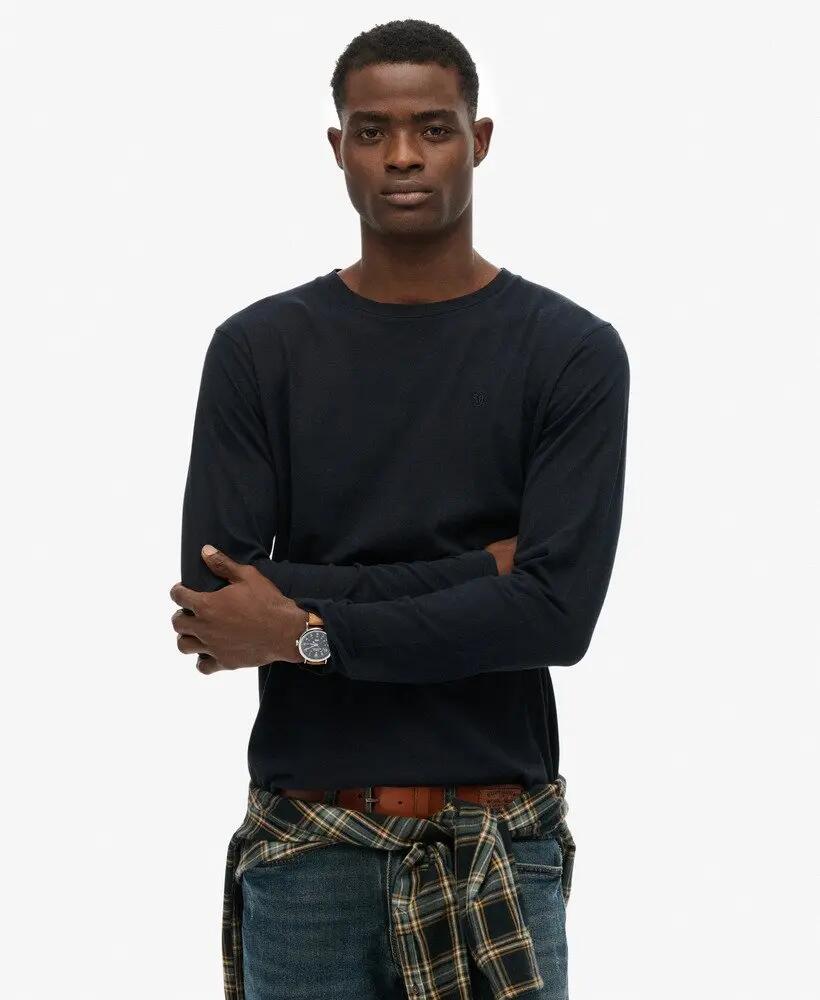 superdry Classic Essential Top algodón orgánico – corte relaxed 2/7