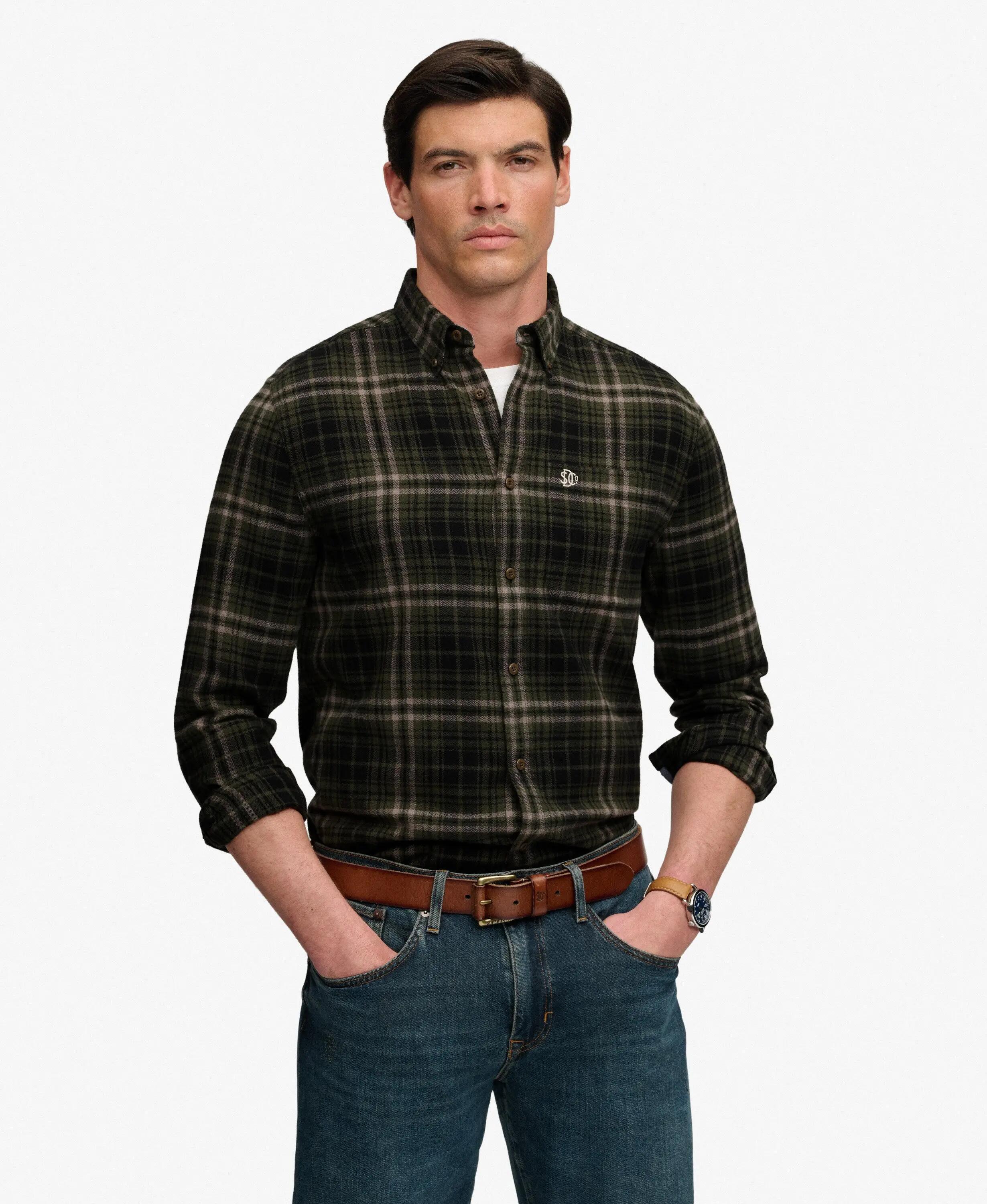 superdry Camicia Lumberjack a maniche lunghe in cotone biologico - Regular 2/7