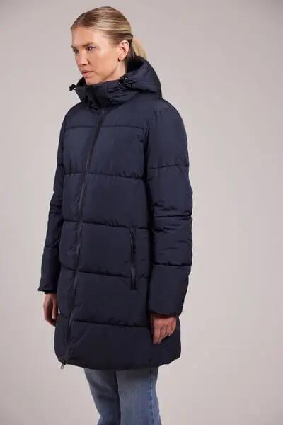 sebago Marie Puffer Coat – Veste matelassée NAVY imperméable 5/5