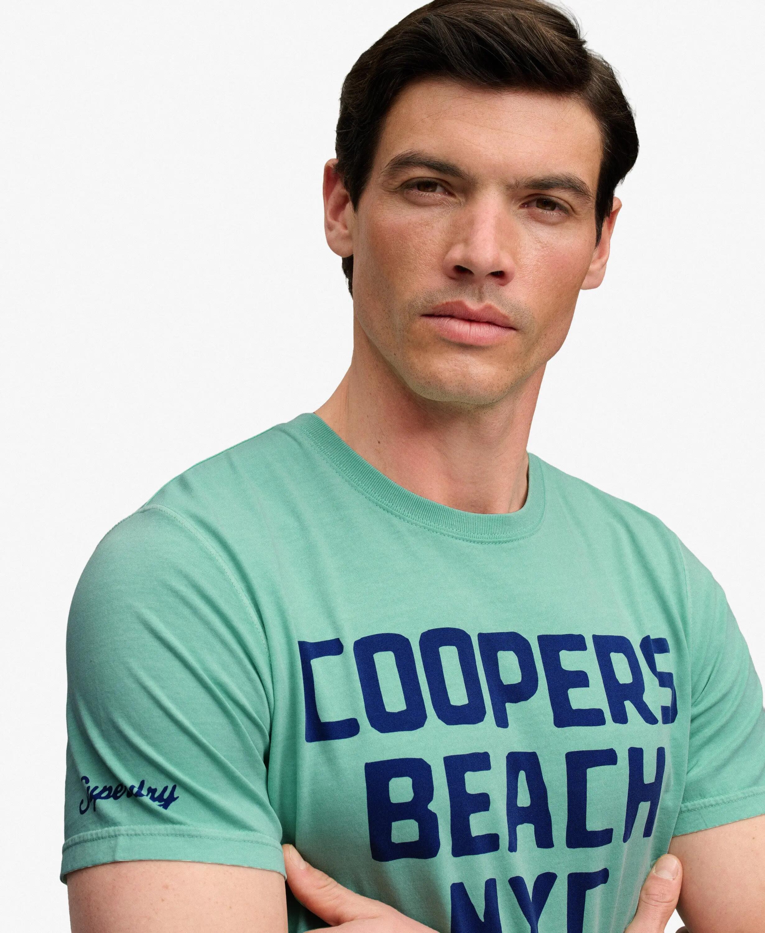 superdry Outdoor Type T-Shirt en coton bio Pale Mint 2/7