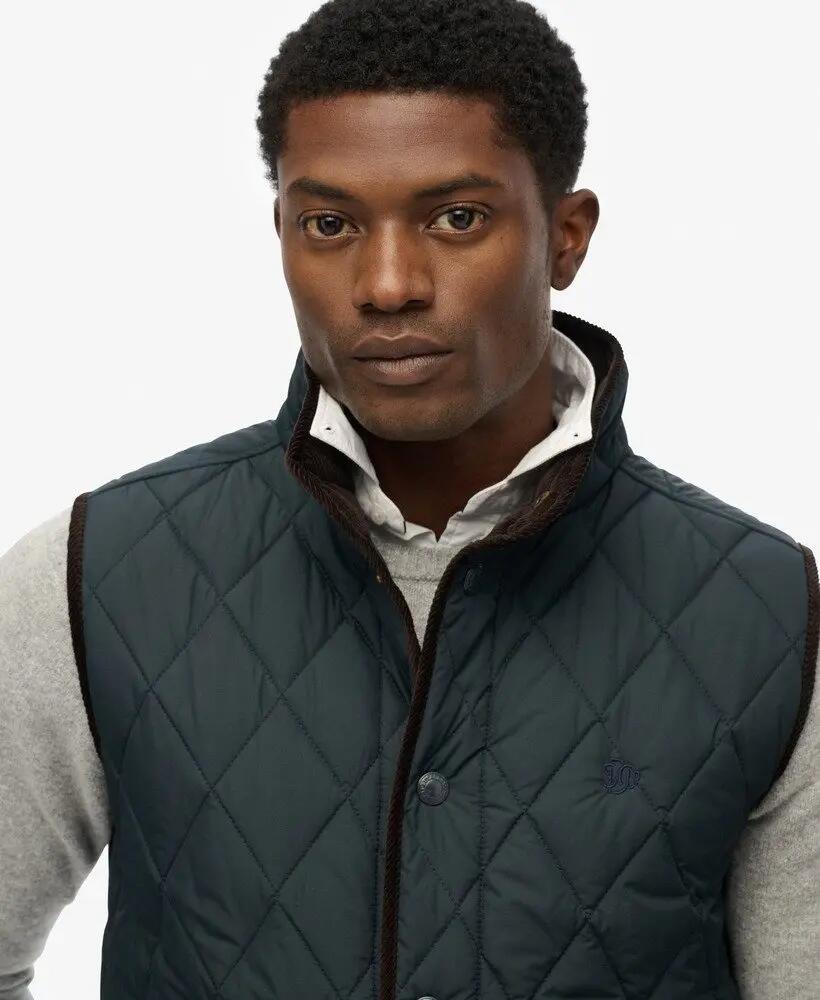 superdry Quilted Estate Gilet Gewatteerd - 100% Gerecycled Polyester 4/7