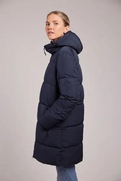 sebago Marie Puffer Coat – Veste matelassée NAVY imperméable 3/5