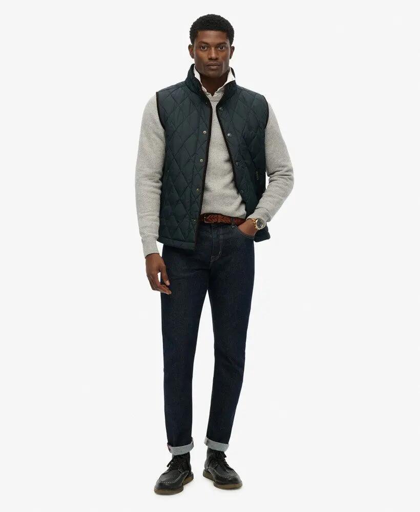 superdry Quilted Estate Gilet Gewatteerd - 100% Gerecycled Polyester 3/7