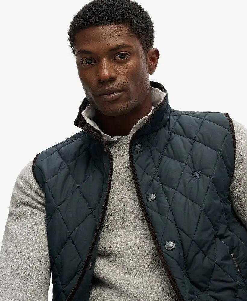 superdry Quilted Estate Gilet Gewatteerd - 100% Gerecycled Polyester 2/7