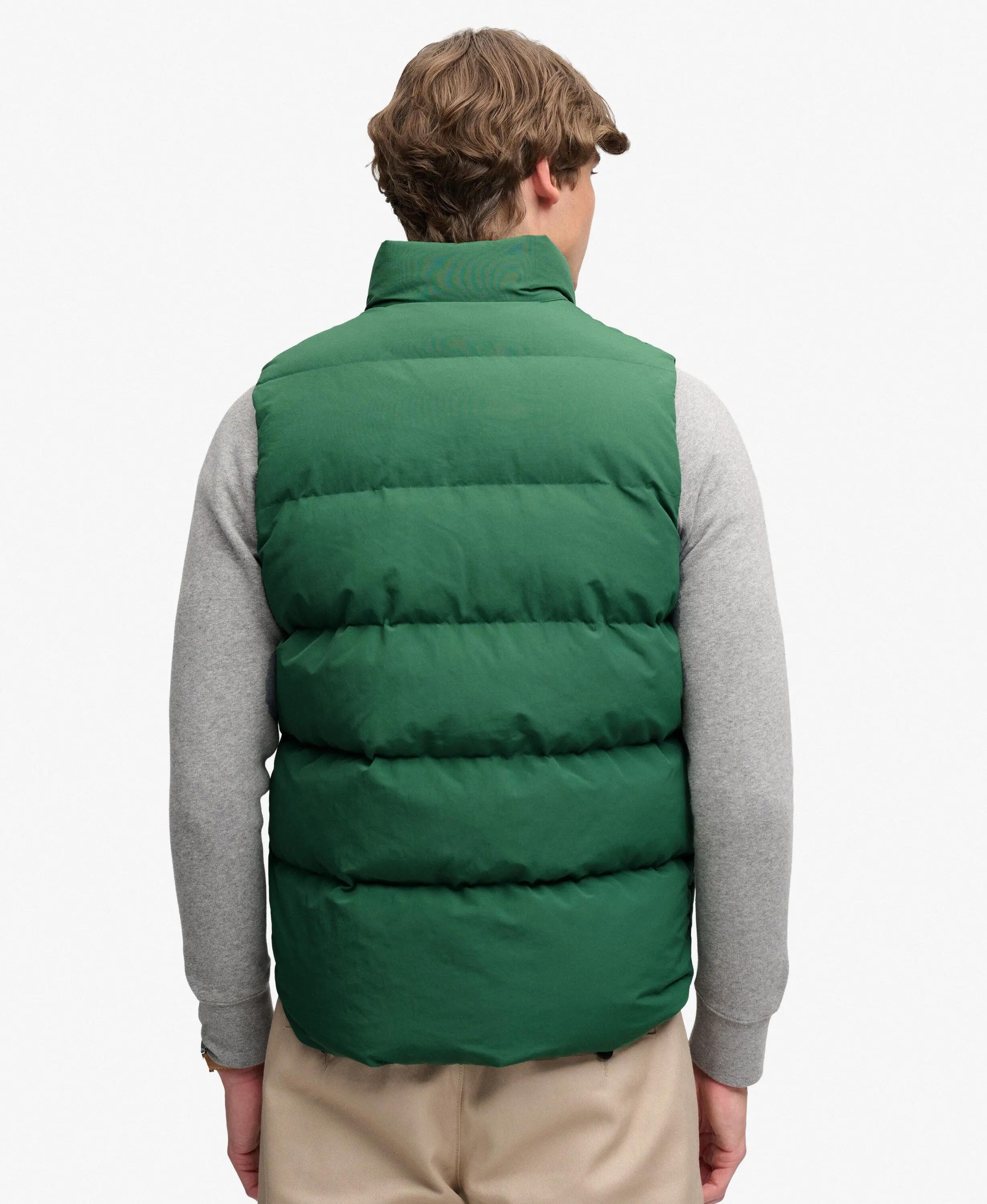 superdry Non Hood Short Everest Gilet — acolchoado Trail Green 6/7