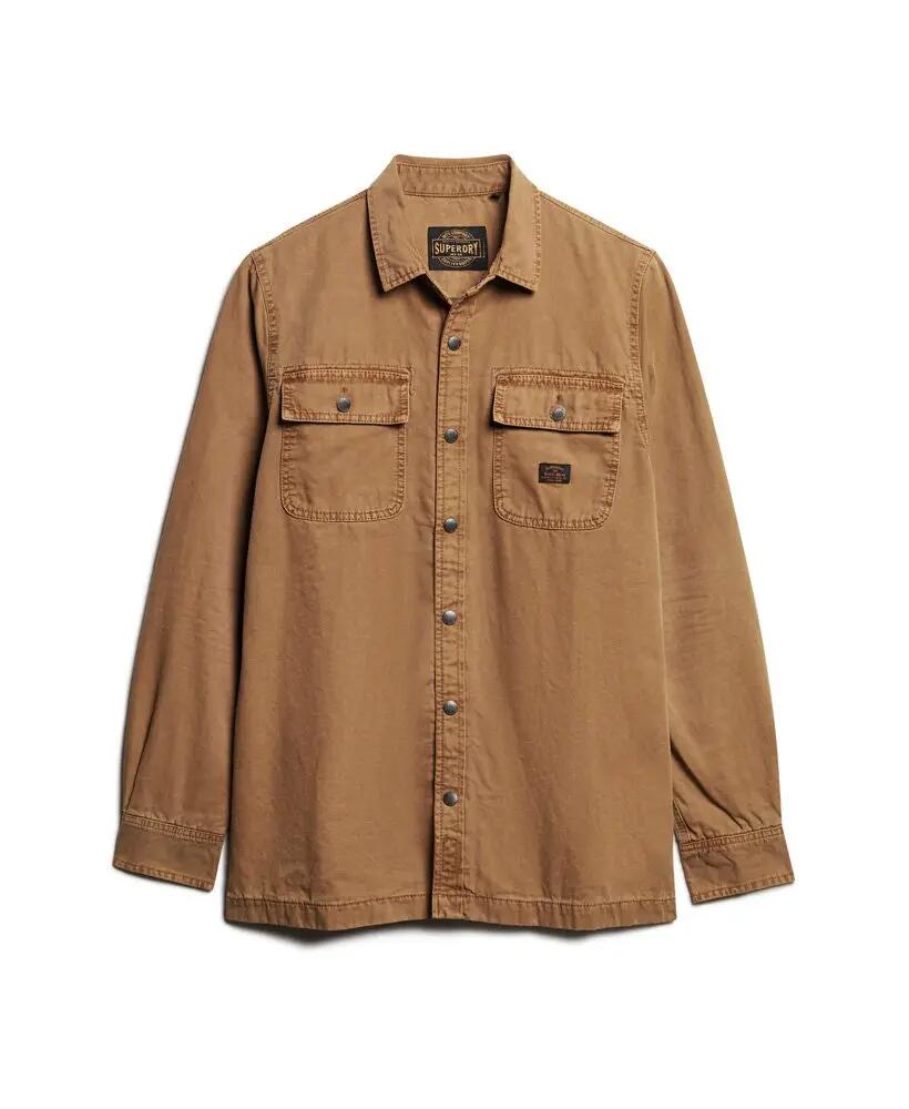 superdry Overshirt Canvas in 100% cotone biologico – Workwear 6/6