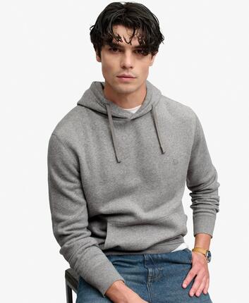 superdry Essential SD Co Logo Hoodie – Relaxed Fit, Varsity Green