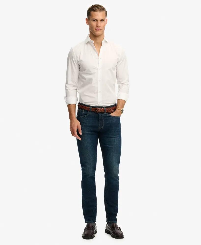 superdry Chemise Classique Tailored à Manches Longues 3/5