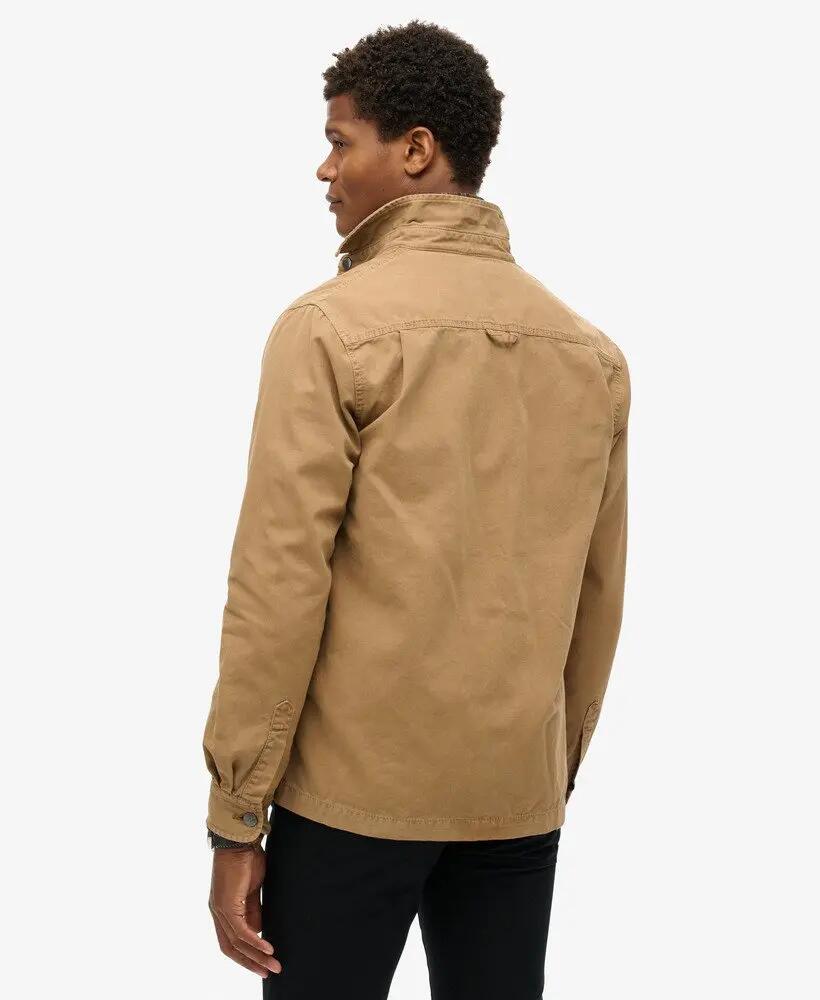 superdry Overshirt Canvas in 100% cotone biologico – Workwear 4/6