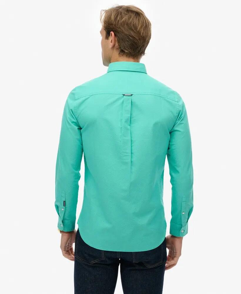 superdry Chemise Classic Oxford à manches longues en coton bio 5/7