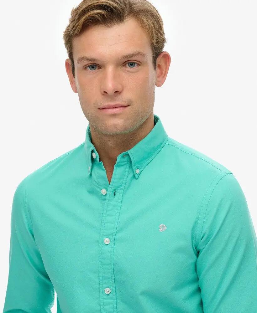 superdry Chemise Classic Oxford à manches longues en coton bio 4/7