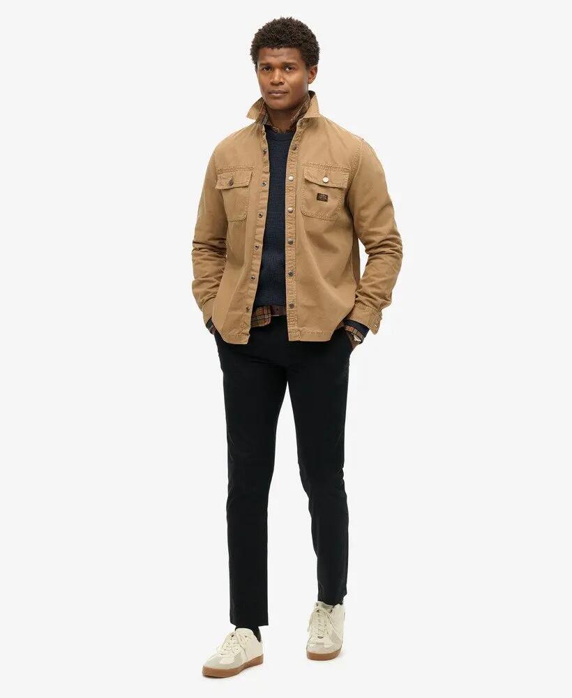 superdry Overshirt Canvas in 100% cotone biologico – Workwear 2/6