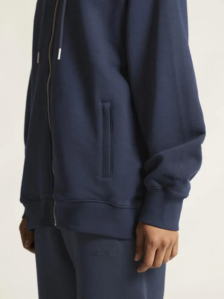 craft Frequent FZ Hoodie W — dames hoodie met rits van 100% biologisch katoen, 5/7