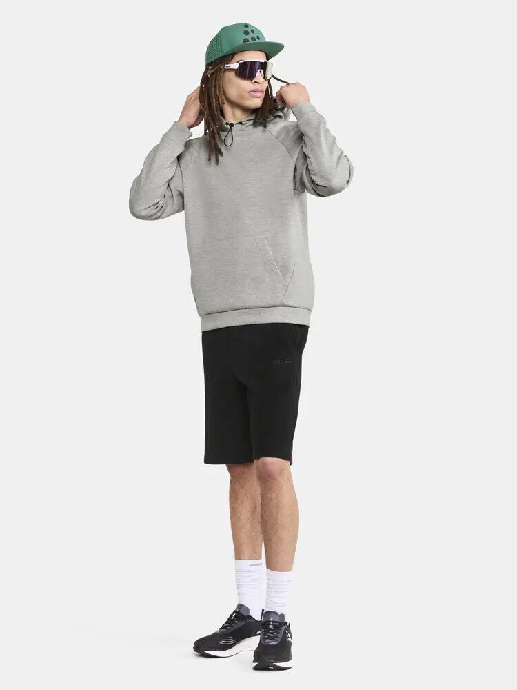 craft ADV Join Hoodie M – felpa con cappuccio confortevole Grey Melange 6/7