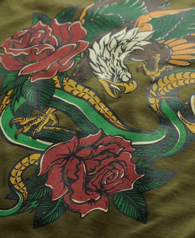 superdry Tattoo Loose T-Shirt – relaxed fit, 100% cotton 6/6