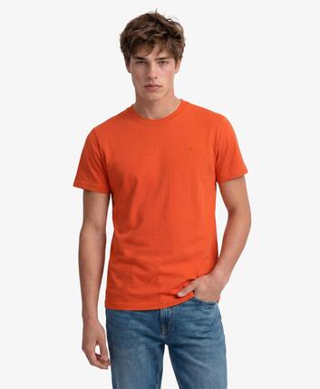 superdry SD&Co besticktes T‑Shirt aus Bio‑Baumwolle, Slim Fit
