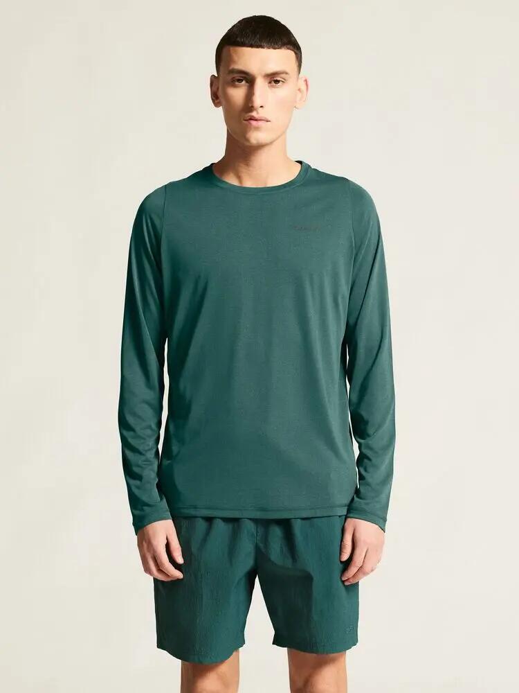 craft Collective Bi-Blend LS Tee M — T-shirt de manga comprida macia 7/7